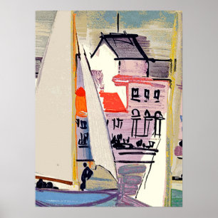 Poster Venice Raoul Dufy