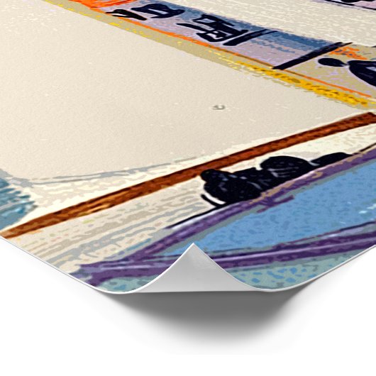 Poster Venice Raoul Dufy (Hoek)