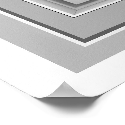 Poster Venster Uitzicht (Hoek)