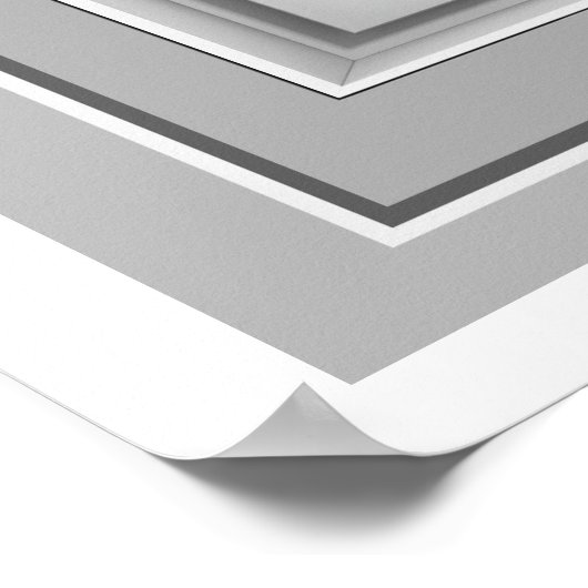 Poster Venster Uitzicht (Hoek)