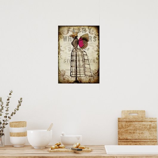 Poster  ventilatoruitgang (Keuken)