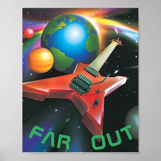 poster "VER UIT" (Voorkant)