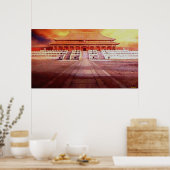 Poster Verboden stad (Keuken)