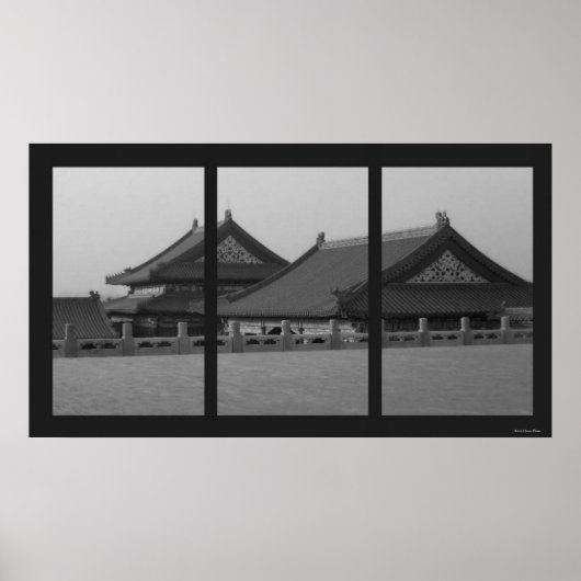 Poster Verboden stad (Voorkant)