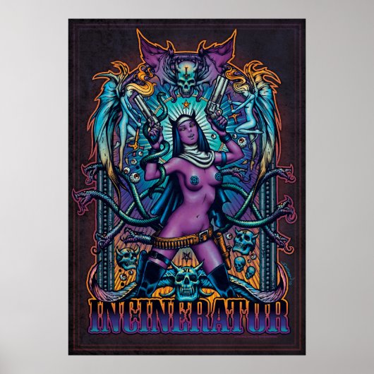 Poster verbrandingsoven (Voorkant)