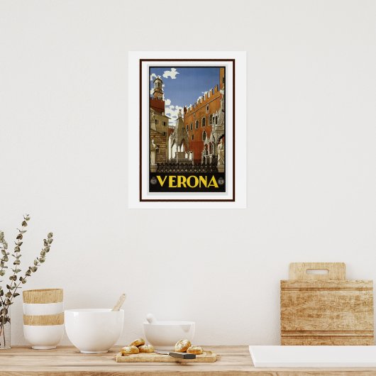 Poster Verona (Keuken)