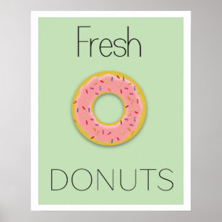 Poster verse donuts