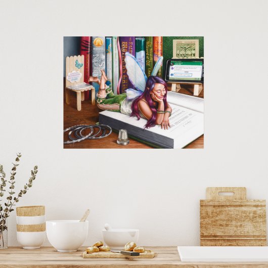 poster "Vertel me een verhaal" (Keuken)