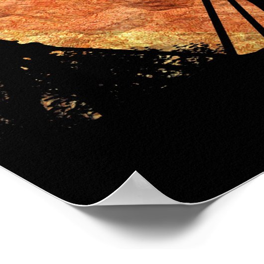 poster "Vertigo Art" Roller Onderzetter (Hoek)