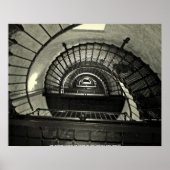 Poster Vertigo - Sprial Staircase in Curri.. (Voorkant)