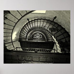 Poster Vertigo - Sprial Staircase in Curri..