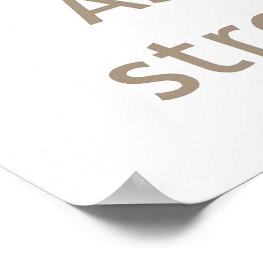 Poster vertrouwen met Navy Blue Angels uit de VS (Hoek)