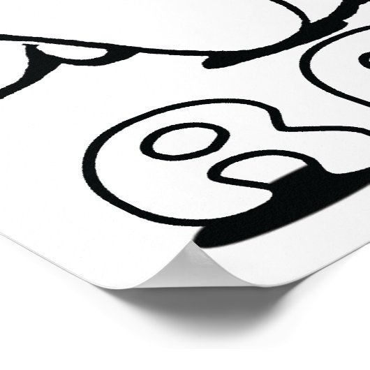 Poster verwijderen (Hoek)