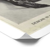 Poster Victoriaans schoten (Hoek)