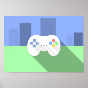 Poster Videospelcontroller