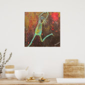 Poster vieren (Keuken)