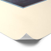 Poster Vierkante grotere verzending (Hoek)