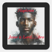 poster vierkante sticker (Voorkant)