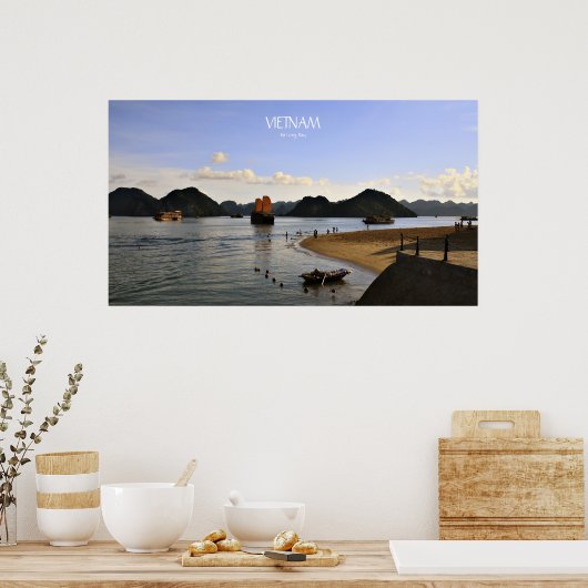 Poster - VIETNAM, Ha Long Bay (Keuken)