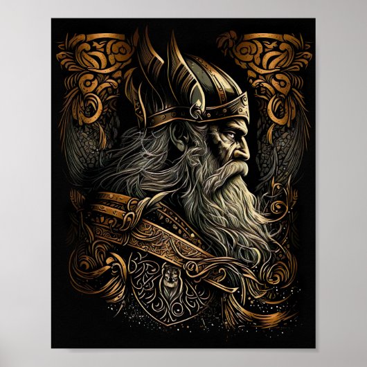 Poster - Viking Nomad King (Voorkant)