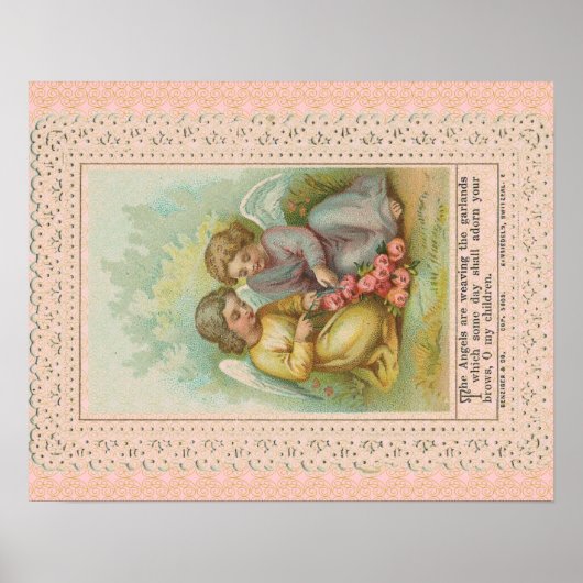 Poster Vinatage Angels (Voorkant)