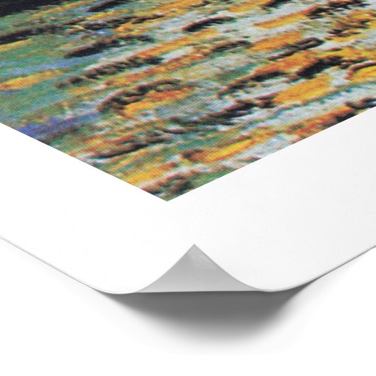 POSTER : Vincent Van Gogh : CAFE TERRACE (Hoek)