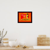 Poster Vintage advertenties Rajah Coffee (Keuken)