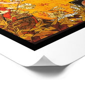 Poster Vintage Amerikaanse Crescent Cycles (Hoek)