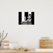 Poster Vintage Art Deco (Keuken)