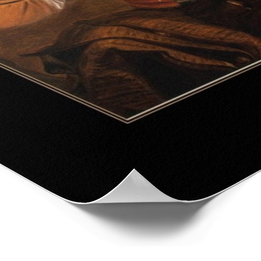 Poster Vintage Banjo Player 2 (Hoek)