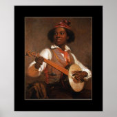 Poster Vintage Banjo Player 2 (Voorkant)