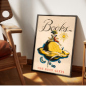 Poster Vintage Books