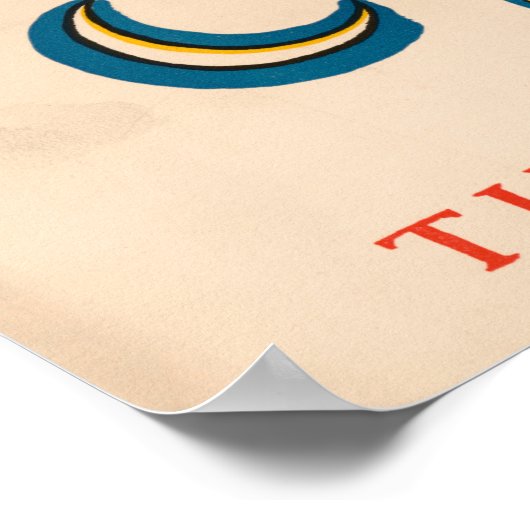 Poster Vintage Books (Hoek)