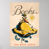 Poster Vintage Books (Voorkant)