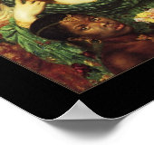 Poster Vintage Dante Gabriel Rossetti de Beloved (Hoek)