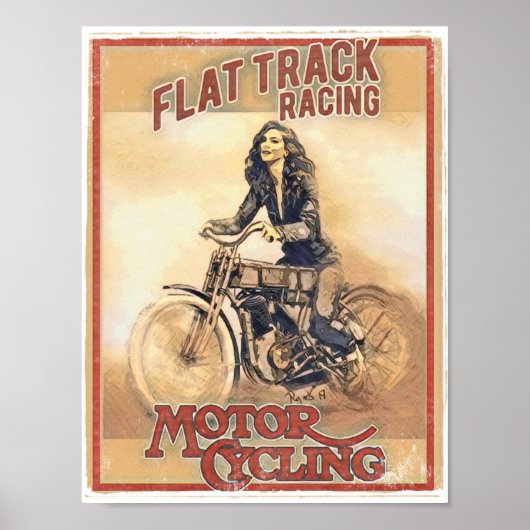 poster vintage en 1930 (Voorkant)