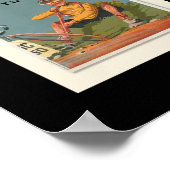 Poster Vintage Fietsen Briefkaarten Collectie 2 (Hoek)