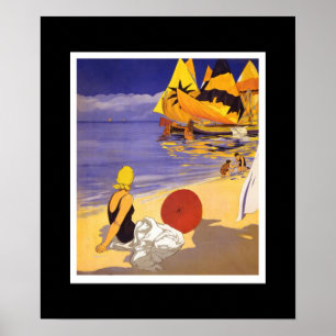 Poster Vintage Kunst Italië Adriatische Zee 2