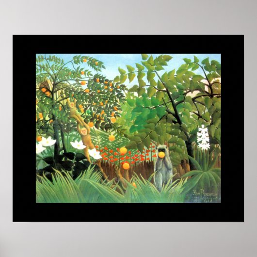 Poster Vintage Kunst Laval Mayenne Exotisch Landsc (Voorkant)