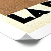 Póster vintage La Plage Calvi: Roger Broders Poster (Hoek)