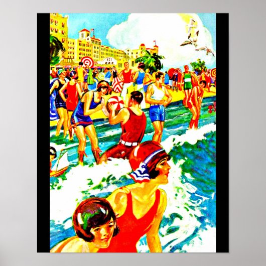 Poster-Vintage-reisband Poster (Voorkant)
