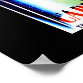 Poster-Vintage-reiskapcode Poster (Hoek)