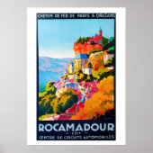 Poster vintage - Rocamadour (Voorkant)