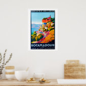 Poster vintage - Rocamadour (Keuken)
