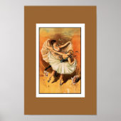 Poster Vintage Theater Two Ballet Dancers (Voorkant)