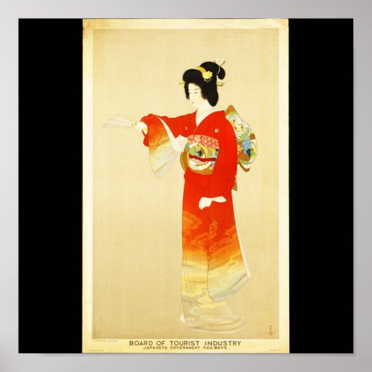 Poster-Vintage Travel-Japan Poster (Voorkant)