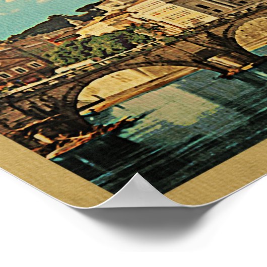 Poster Vintage Travel Poster (Hoek)