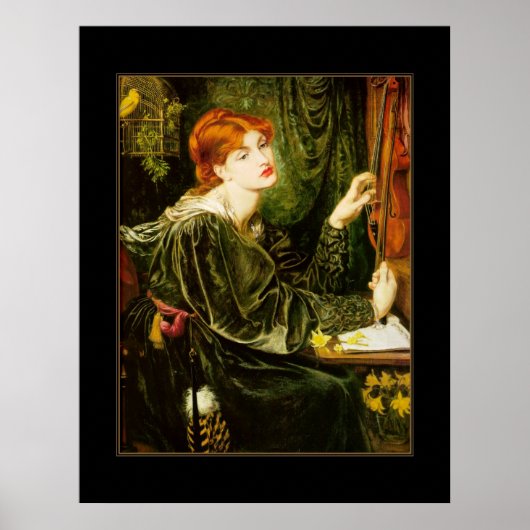 Poster Vintage Veronica Veronese 1872 (Voorkant)