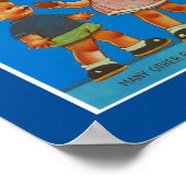 Poster Vintage Wright's rijke gembernoten (Hoek)