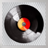 Poster Vinylrecord (Voorkant)